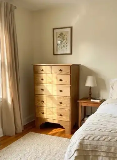 Solid Wood Ash Dresser in Dressers & Wardrobes in Ottawa - Image 3