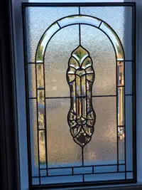 Stain Glass Windows from a Door