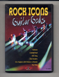 Rock Icons - Guitar Gods DVD - ROCK