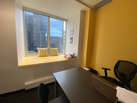 Private office for rent on McGill College Ave