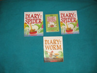 Diary of a Spider,Worm, Fly,Cow Series by Doreen CroninTeacher R