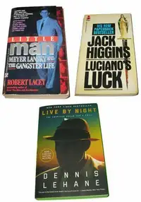 Livres Meyer Lansky, Lucky Luciano, Live by Night Pocket Books
