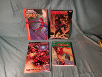 B.d Spiderman,  deadpool et iron man comic bandes dessinées
