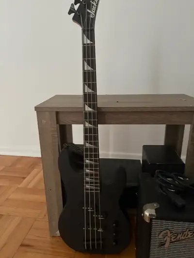4-string electric bass guitar & amp *SEND OFFERS*, View more