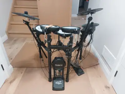 Roland TD-17 V-drums electronic drum set.$1500, View more