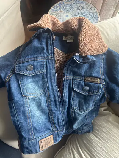 Season Kids Denim Sherpa Jacket, View more