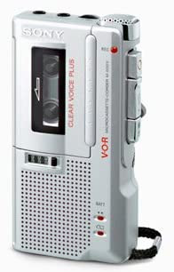 Micro cassette Voice recorder Sony Sanio GE more in good shape