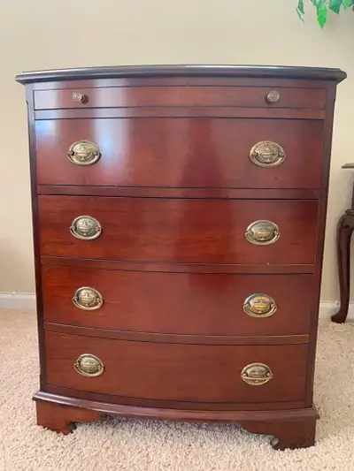Bombay Company wooden bedside table, View more