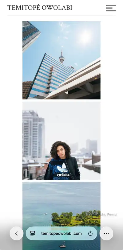 Professional & Creative photographer with affordable rates Contact me: temitopeowolabi@icloud.com In...