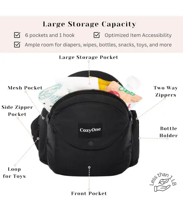 Hip Seat Baby Carrier in Strollers, Carriers & Car Seats in Hamilton - Image 7