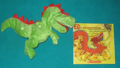 D is for Dragon Dance & Dragon Hand Puppet, View more