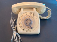 Vintage Automatic Electric Monophone Telephone Cream Rotary Dial