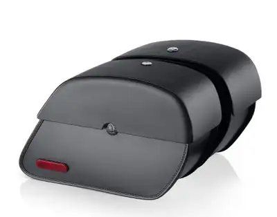 Viking Quick mount Saddlebags - Panzer 28L for Kawasaki Vulcan S, View more