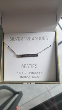 Sterling Silver Necklace, new 