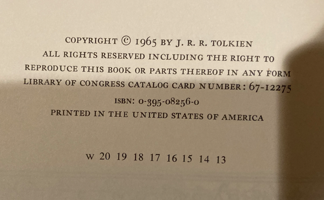Lord of the Rings Houghton Mifflin Company in Fiction in Strathcona County - Image 7