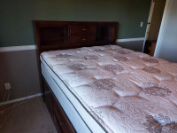 Mattress is a "Kingsdown" with pillowtop