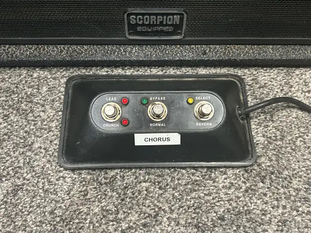 Peavey Classic Chorus 212 Vintage Teal Stripe Amp - Stereo!62863280341122122