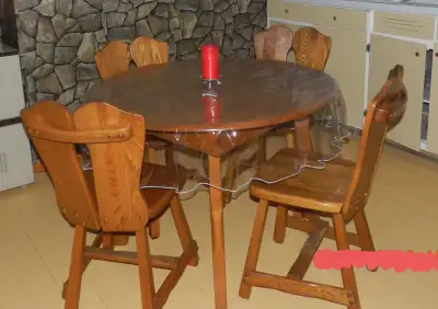 Set de mobilier en bois, View more