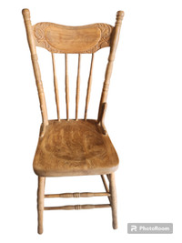 Vintage antique wooden chair