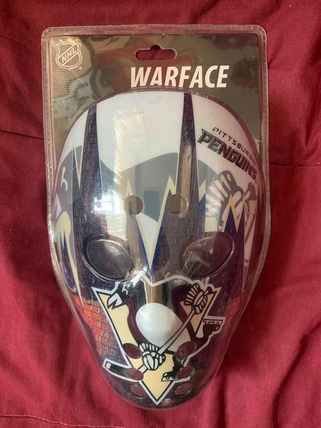 Pittsburgh Penguins - “Warface” Goalie Mask in Arts & Collectibles in Mississauga / Peel Region