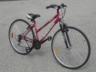 FEMALE'S HYBRID 700C SUPERCYCLE SOLARIS 18SPD ROAD/TRAIL BIKE!, View more