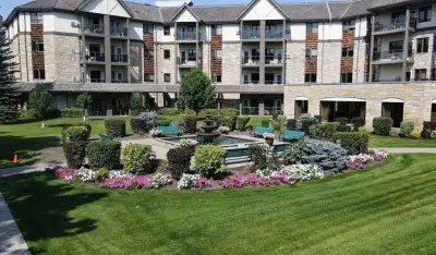 furnished condo with underground parking