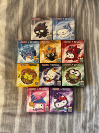 Yugioh X Hello Kitty McDonald’s Toy’s Complete Set Of 10
