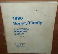 1990 FireFly Sprint Electrical Diagnosis Manual
