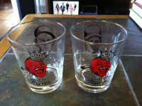 MILWAUKEE BRAVES Glasses 1957 CHAMPS Roach Schoendienst