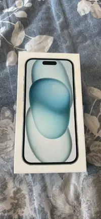 Iphone 15 with screen protector. Brand new has not been used
