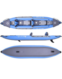 Zray Tortuga 400 | Inflatable Kayak | 2 Person | Blue