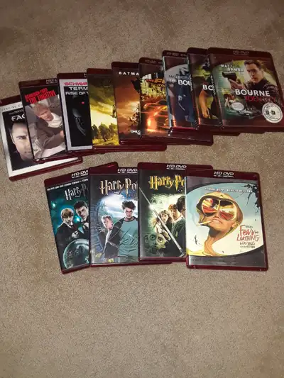 Various HD DVDs