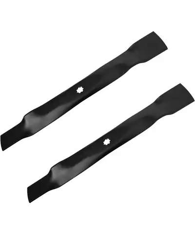 (2PCS) GY20850 Lawn Mower Mulching Blades - Replace OEM GX22151 AM137328 AM137333 AM141033 - Fits Jo...