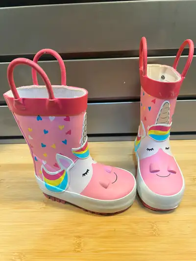 Unicorn Rain Boots. Size 5. Windermere Pickup, View more