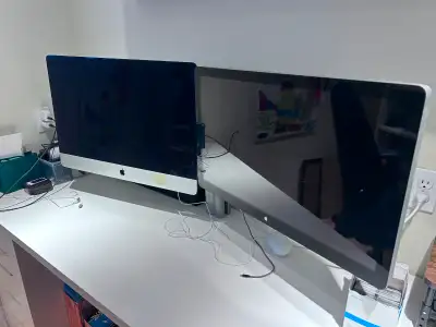 iMac 27" i7 late 2013 production. Mac OS Catalina. Includes the Thunder Bolt Display. Please see pho...