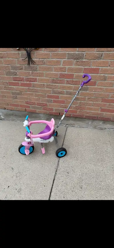 Tricycle Bike with Parent Push Bar, View more