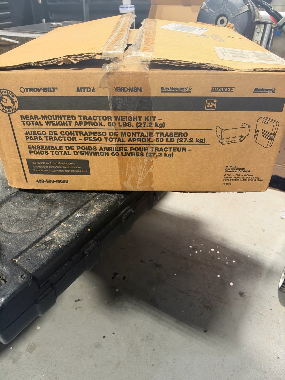 lawn tractor rear weight kit | Lawnmowers & Leaf Blowers | Mississauga ...