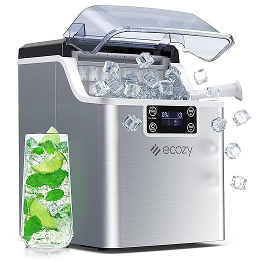 HALF PRICE - ECOZY Countertop Ice Maker - Makes 44lbs a day! in Other in City of Toronto