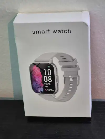 BNIB)Smart Watch Colour Black , View more