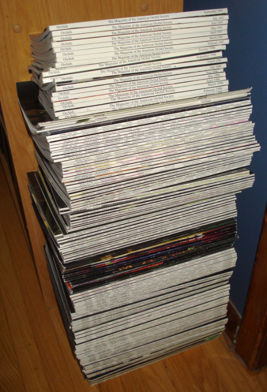 163 issues of Orchids magazine in Magazines in Kingston