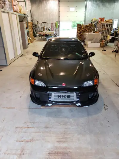 Honda Civic Si EJ1 1994 – JDM Turbo Build 250hp Dyno – Prête à l’action ! Prix demandé : 15 000$ Loc...