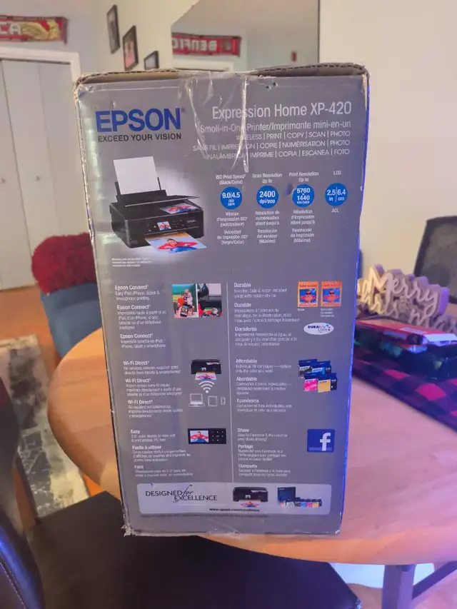 Epson XP-420 in Printers, Scanners & Fax in Mississauga / Peel Region - Image 3