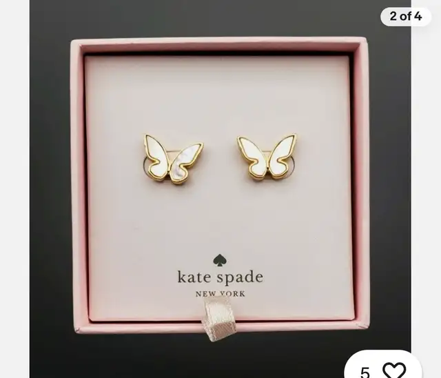 Kate Spade butterfly earrings63871132693121120