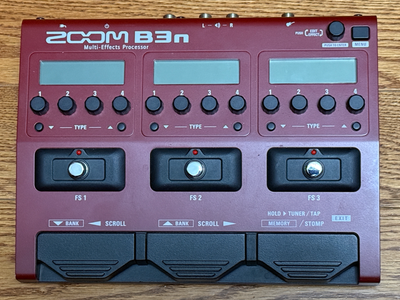 Zoom B3n Bass Multi-effects Processor, View more