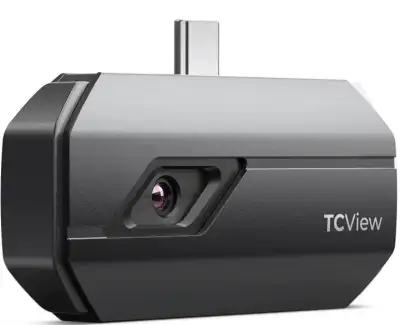 TOPDON TC001 Thermal Imaging Camera Android, 256x192 IR Resolution Thermal Imager with Secondary Ana...
