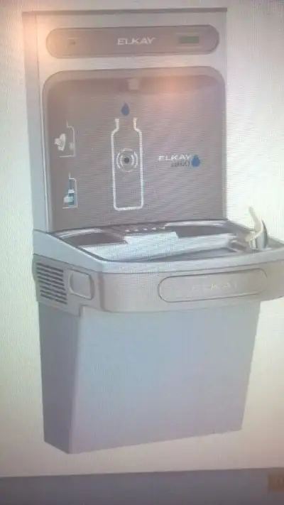 Elkay Wall Mount Drinking Fountains with Bottle Filler Station, View more