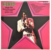 ELVIS Sings Hits from His Movies - Original 1970's Vinyl