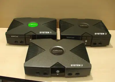 Original XBOX 2TB and 4TB complete library systems, View more