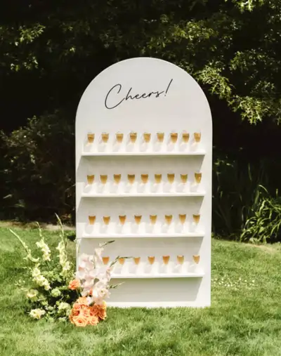 Champagne walls & Sweetcarts. , View more