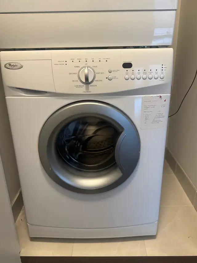 Used Whirlpool Stacked Washer and Dryer for Sale in Washers & Dryers in City of Toronto - Image 6